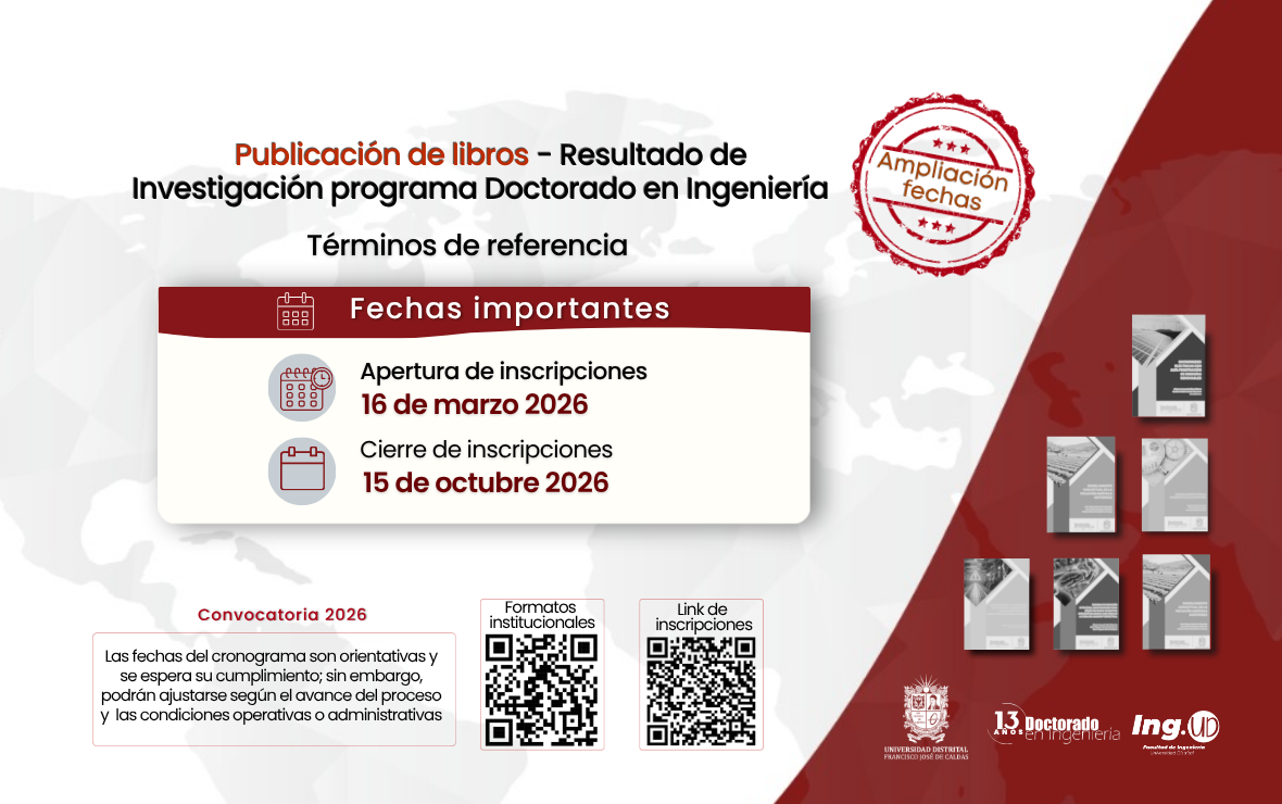 Pieza gráfica de la convocatoria de publicación de libros 2026